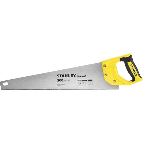 Stanley Sharpcut Handsaw 20 Inch 500mm 11TPI STA120371 1-20-371 STHT20371-1