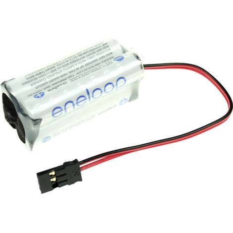 Panasonic eneloop Würfel F2x2 Akkupack 4x Micro (AAA) Kabel, Stecker NiMH 4.8 V 750 mAh