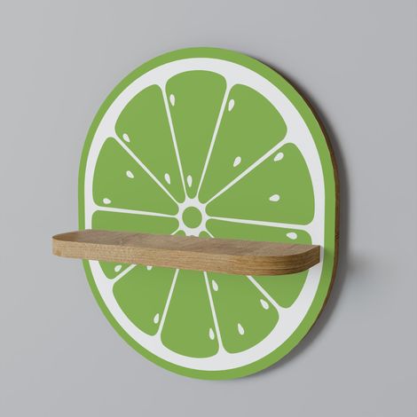 Mensola ovale REFRESHING LIME (1/5)