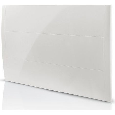 HJM Spring II 2000 W horizontaler elektrischer Heizkörper aus weißem Gusseisen HJM