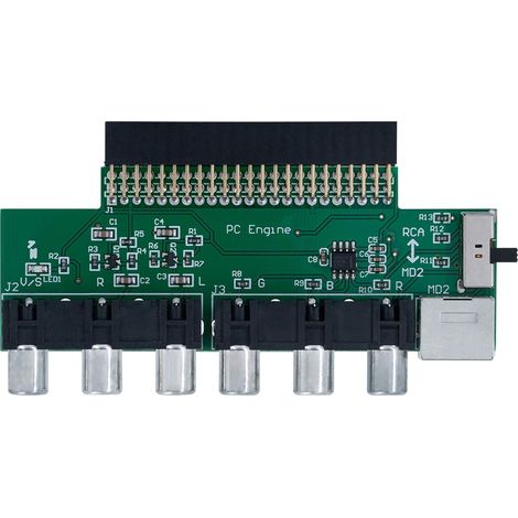 Mcbazel RGBS Video Booster Audio Signal Output Board for NEC PC Engine/TurboGrafx-16 Console (1/5)