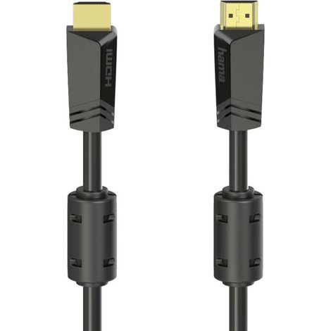 Hama HDMI Cavo Spina HDMI-A, Spina HDMI-A 10.00 m Nero 00205009 UHD 4K, Cavo HDMI (1/5)