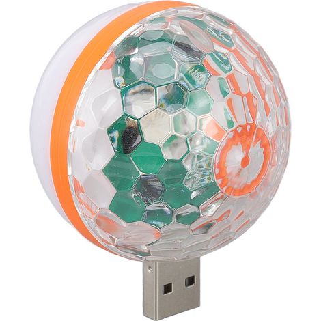 boule lumineuse USB colorée 2 modes d éclairage alimentation