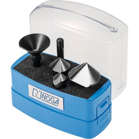 Noga Entgrater-Sortiment in Kunststoffbox 6-teilig, Anzahl Teile: 6 6 Stk (1/2)