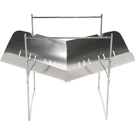 Équipement de camping portable et pliable pour le camping en extérieur, réchaud à bois ultraléger pour la chasse et le barbecue