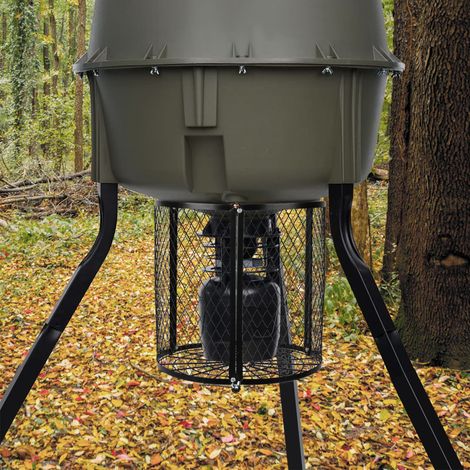 Moultrie Varmint Guard Quick Lock Wildfutterautomat-Schutzhülle, Käfigfutterautomat-Schutzhülle (1/5)