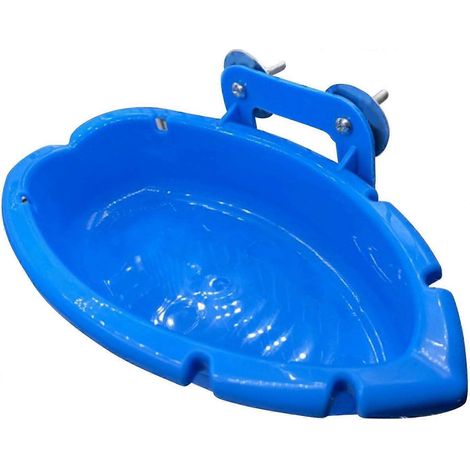 Bain d'oiseaux, accessoires pour cage à oiseaux, bassin, boîte de bain suspendue pour cage à perroquet, bol de bain multifonctionnel pour oiseaux et mangeoire (1/5)