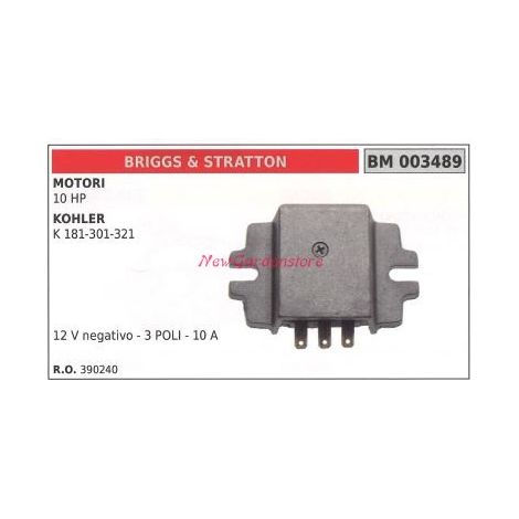 BRIGGS&STRATTON Spannungsregler 10 HP KOHLER Motor k181-301-321 003489