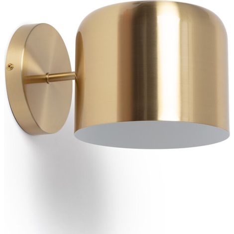 – Lampe murale métal doré Bedourie – Design moderne 190x210x280mm – Ampoule E27 non incluse – Intérieur – Protection IP20 (1/5)