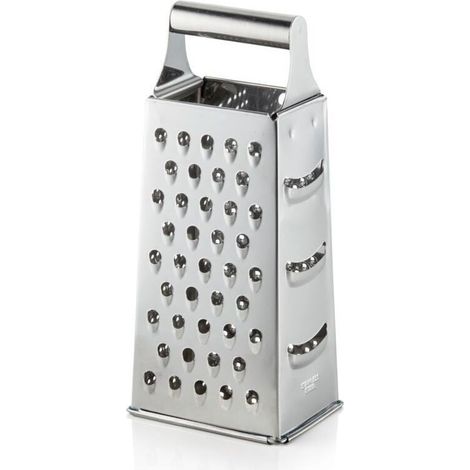 Râpe à 4 faces en Acier Inoxydable L 100 mm l 73 mm H 192 mm - (1/2)