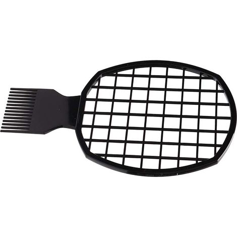 Peigne Chauffant pour Cheveux Crépus et Dreadlocks avec Feuille d'Aluminium (1/5)