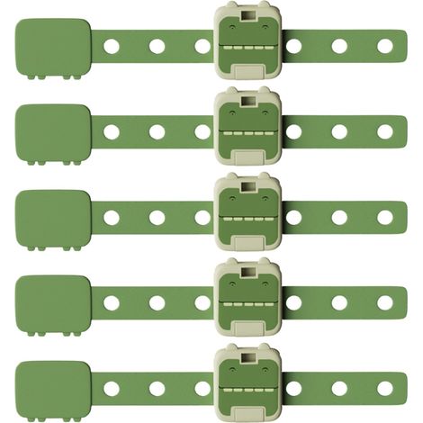 Sécurité Enfant pour Armoires et Tiroirs Bloqueur De Tiroir Adhésif Design Animal 5 Pièces - Serrure Placard À Longueur Ajustable Protection Enfant Pour Cuisinière Four Réfrigérateur Congélateur (1/5)