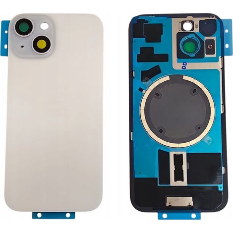 Panel trasero azul con MagSafe, compatible con iPhone 15 A3090 y A2846. (1/2)