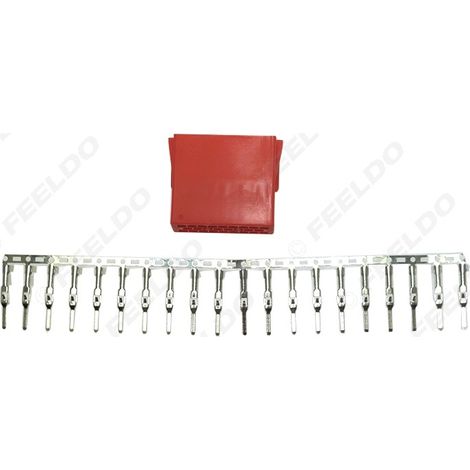 Compatible avec les lecteurs CD Volkswagen/Audi/Skoda, connecteur de câble d'alimentation pour haut-parleur 20P, connecteurs de modification audio
