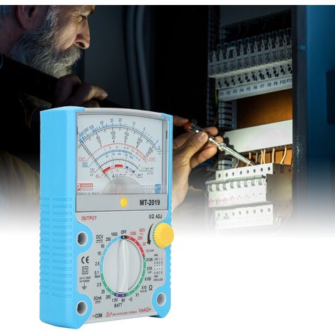 Multimètre à aiguille MT-2019, multimètre à aiguille mécanique anti-surchauffe, multimètre pour la réparation d'appareils électroménagers (1/5)
