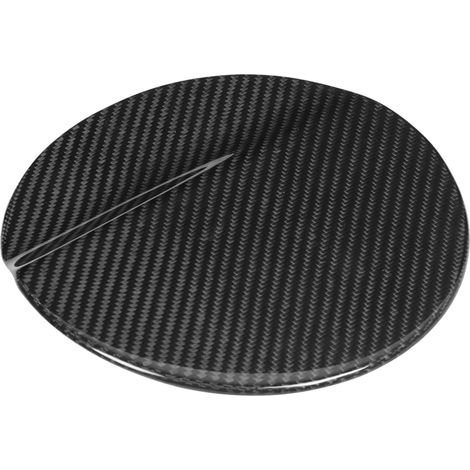 Carbon Fiber Fuel Filler Door for 2014-2019, Glossy Protected Gas Cover, Self-Adhesive Car Modification Accessory (1/5)
