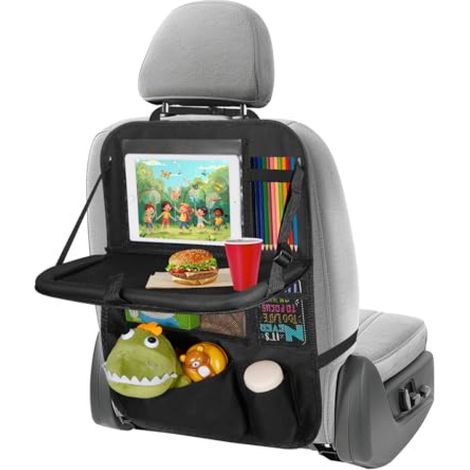 Sac de rangement de voiture en tissu Oxford, organisateur de dossier de siège auto, sac de rangement pour siège auto