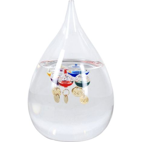 Signes Grimalt Termómetro Regalo Termómetro Galileo Galilei Pisapapeles Blanco 10x10x16cm 18855