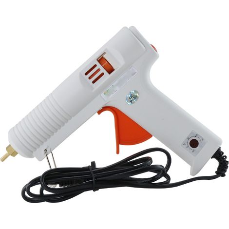 Pistola de pegamento eléctrica de 100 W - Alta temperatura - Vidrio termofusible - Termostato - 11 mm (1/5)