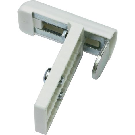 Gardinia Klemmträger Universal weiß, 2 Stück Universal (1/2)