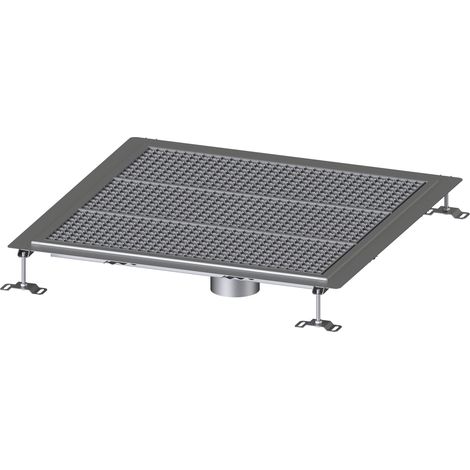 Bac de sol Ferrofix avec rebord adhésif, H : 6 mm, 800 x 800 mm