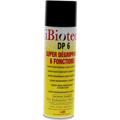 Dégrippant 6 Fonctions Ibiotec en Aérosol 400mL