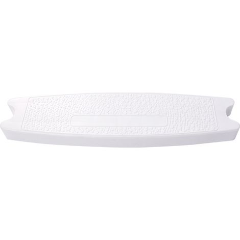 Stufen für Poolleiter – 500 mm x 90 mm, Kunststoff, als Ersatz – Passend für 43-mm-Pfosten – Strapazierfähige, weiße Stufen