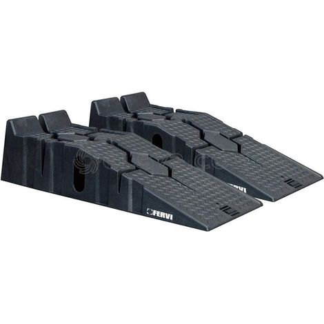 SET DE 2 RAMPAS PARA COCHE 2,5 TON FERVI R015 (1/2)