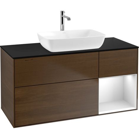 Villeroy & Boch F832MTGN Meuble sous lavabo Finion F83 (1/2)