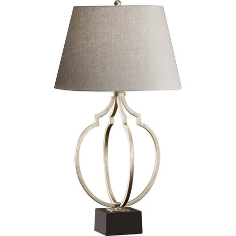Tischleuchte Schreibtischleuchte Nachttischlampe Beistelllampe Silber Schwarz (1/5)
