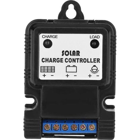 Contrôleur Solaire Portable, Pwm 6v/12v 3a Régulateur De Contrôleur De Chargeur De Panneau Solaire Portable Avec Indicateur À Led Pour La Protection Du Système Solaire (1/5)