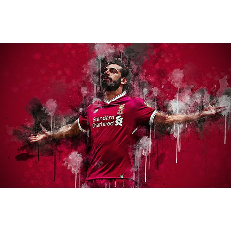 Papier peint panoramique Football - Joueur de Foot - 130 cm x 81 cm (1/2)