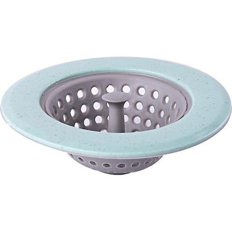 Passoire D Évier - Silicone - 11 x 11 x 3,5 cm - Pour Éviers Cuisine Salle De Bain - Lot De 4 (1/5)
