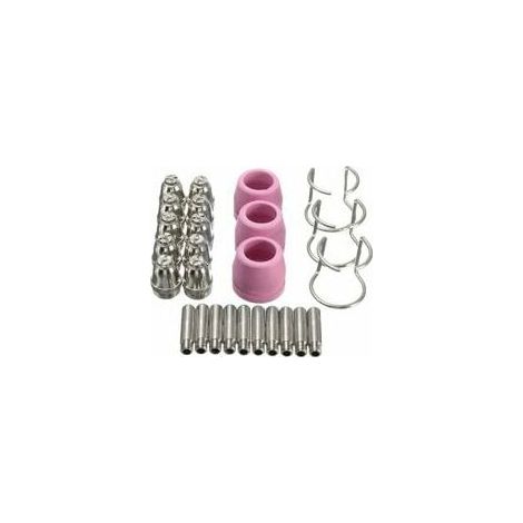 Plasma Cutter 26Pcs Consumables Kit Sg-55 Ag-60 Wsd-60P Coupe Torch Tip Buse (1/5)