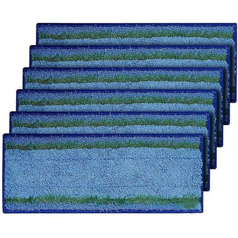 Lot de 6 accessoires pour balais à franges pour robots serpillères Ultimate Series M6, lavables et réutilisables (1/5)