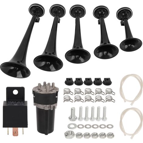 6 Autocollants de Montant de Porte Latérale Noir Brillant pour Ford Taurus 2010-2019 (1/5)