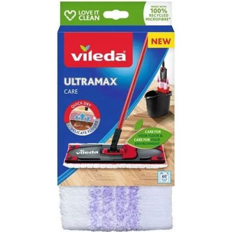 Inserto per mocio Vileda Ultramax Care, originale, piatto, 35x13 cm, 1 pz.