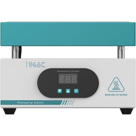 Station de préchauffage de soudure à plaque chauffante électrique 946C LCD affichage numérique Station de préchauffage plate-forme de chauffage plaque chauffante réglable écran de téléphone remplacer (1/5)