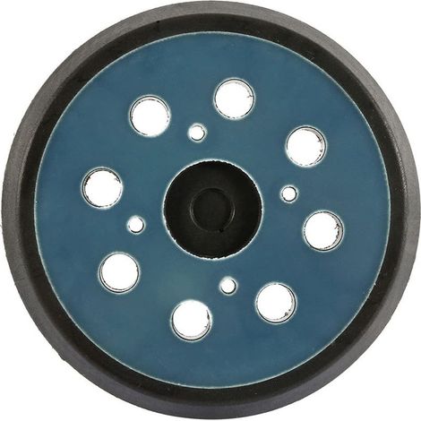 Tampon de ponceuse de 125mm à 8 trous avec crochet et boucle pour ponceuse orbitale aléatoire à haute vitesse (1 pièce) (1/4)
