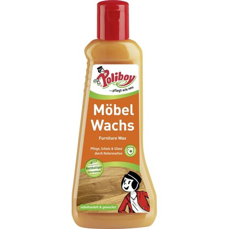 Poliboy Möbelwachs 200 ml Holzreiniger & Pflege