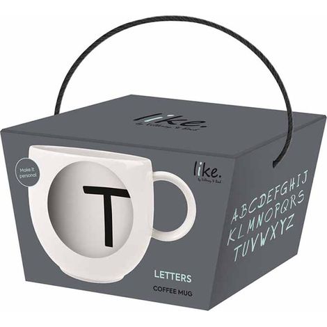 Tazza Villeroy & Boch con la lettera T (1/3)
