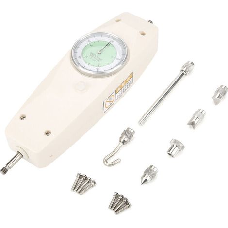 500-N-Analog-Dynamometer, Kraftmessgerät, Prüfgerät, Zug-Druck-Kraftmesser, Zeiger, analoger mechanischer Zug-Druck-Kraftmesser zur Kraftmessung (1/4)