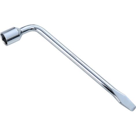 Tournevis de qualité professionnelle pour un travail de précision sur n'importe quel projet clé à douille clé en métal clé de roue de voiture, argent, 24mm