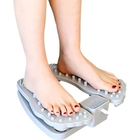 Cet appareil de massage électrique pour les pieds est doté de fonctions de thérapie par vibration et de massage par acupression, ce qui le rend idéal pour une utilisation à domicile. (1/4)