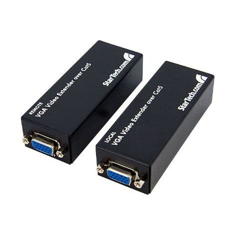 StarTech.com Extensor de Vídeo VGA a través de Cable Cat5 UTP Ethernet RJ45 - Hasta 80m (1/5)