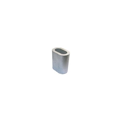 Manchon de serrage en aluminium pour cordes de 5 mm - ZAC 05AL (1/2)