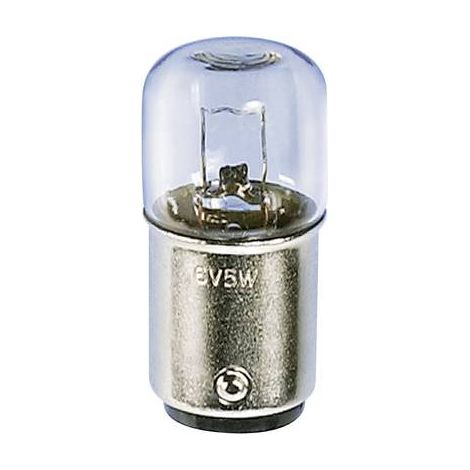 Barthelme 00142405 Petite ampoule tubulaire 24 V 5 W BA15d clair 1 pc(s) (1/2)
