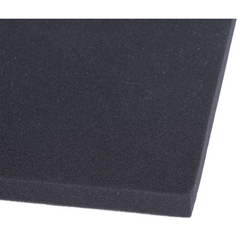 Coton Biologique Noir pour Aquarium Matériau de Filtre à Petits trous 50x50x2cm-AUTRES