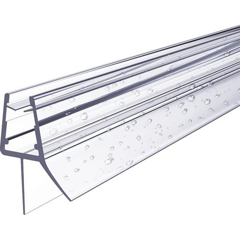 S'AFIELINA Ersatzdichtung Wasserabweiser Duschdichtung Schwallschutz Duschkabine Bad 4-6mm Glas 100cm