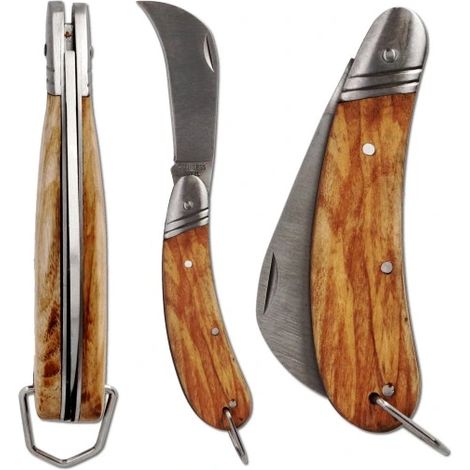 Coltello da giardinaggio FORESTER in acciaio inossidabile per funghi